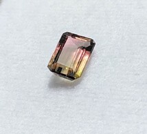 カラフルなパーティーカラートルマリン 1.193ct 天然 ルース ピンク×イエローグリーン _画像3