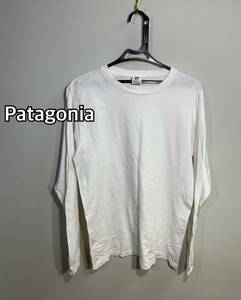 訳あり■Patagonia パタゴニア■オーガニックコットンロングスリーブ:S （USサイズ）☆TS-102