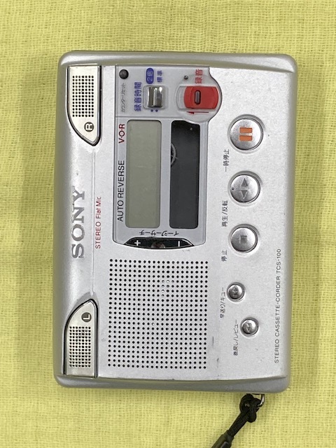 SONY NT-2__切手サイズのカセットテープレコーダー(元箱付) 新作の