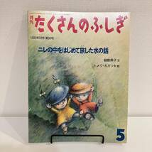 230313【ふしぎ新聞付美品】月刊たくさんのふしぎ 1993年5月号98号「ニレの中をはじめて旅した水の話」越智典子 トホクボガツキ★福音館_画像1