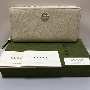 GUCCI グッチプチマーモント長財布新作♪アイボリー新品未使用♪