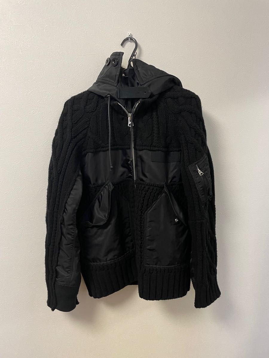 sacai × Gloverall サカイ × グローバーオール ダッフル MA-1 ...