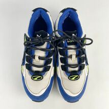 PUMA CELL venom プーマ セル ヴェノム27.5 ダッドスニーカー メッシュ スエードレザー 青 ブルー 白 ホワイト 箱付き/AC22_画像3