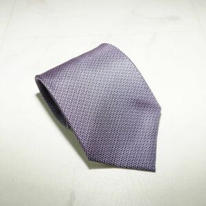  beautiful goods BALMAIN Balmain necktie total pattern silk 100% business coming-of-age ceremony purple purple @DC94