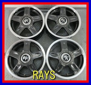 ■中古ホイール■　RAYS VOLK RACING 15インチ 6.5J +45 5H 100 AW セリカ等 早い者勝ち 激安 送料無料 D693