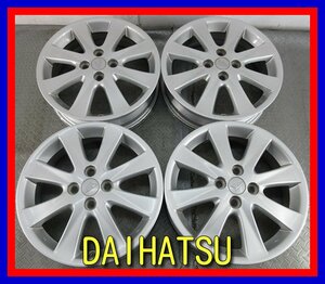 ■中古ホイール■　DAIHATSU ムーヴ 純正 16インチ 4.5J +45 4H 100 冬用 スタッドレス用 人気 インチアップ タント 激安 送料無料 D728