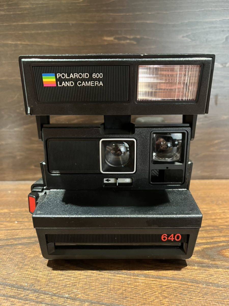 百貨店 POLAROID Spirit600CL ポラロイドカメラ 外観等綺麗 ポラロイド637 インスタントカメラ オールドカメラ ヴィンテージカメラ