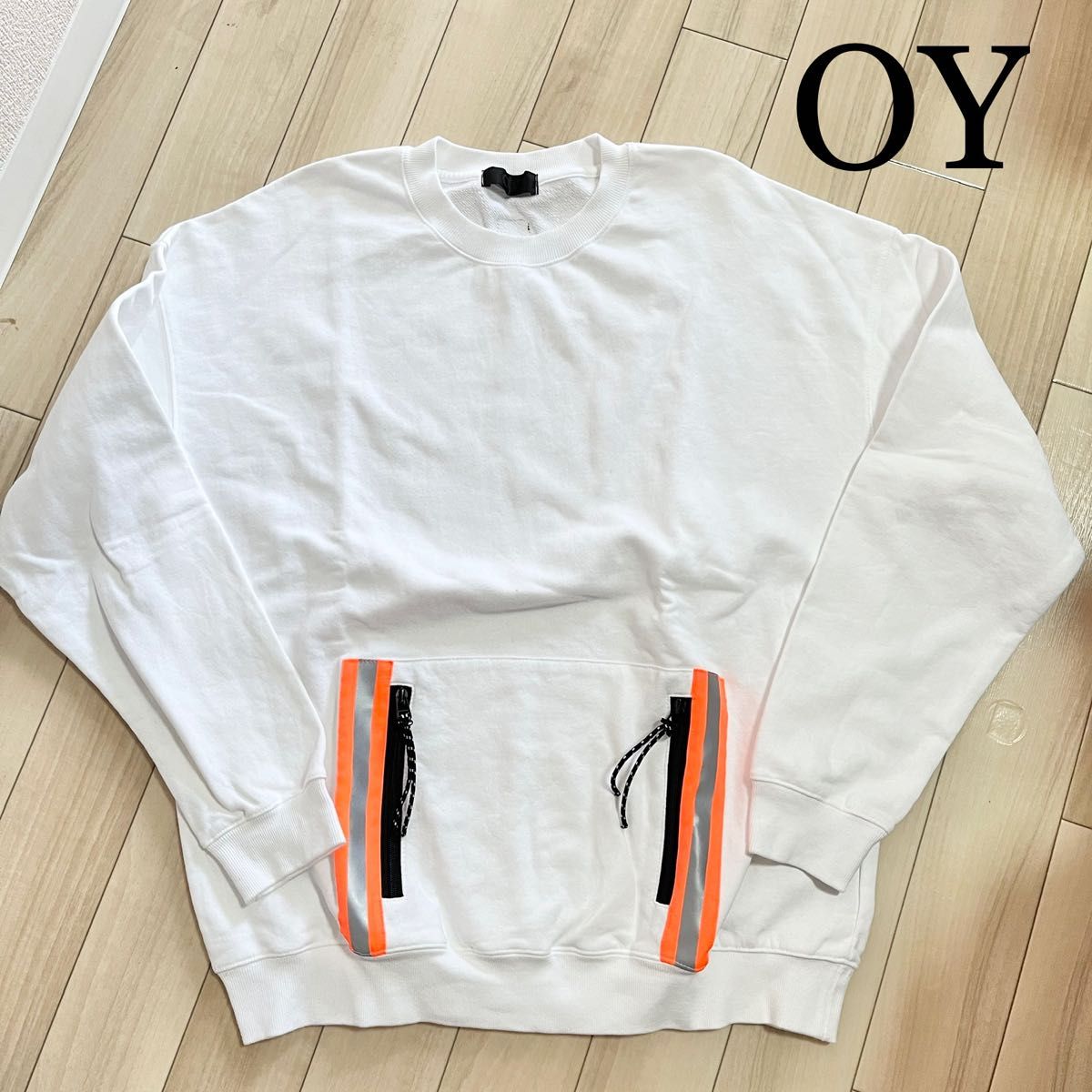 OY ネックウォーマー オレンジ ユニセックス 韓国 売り出しクーポン