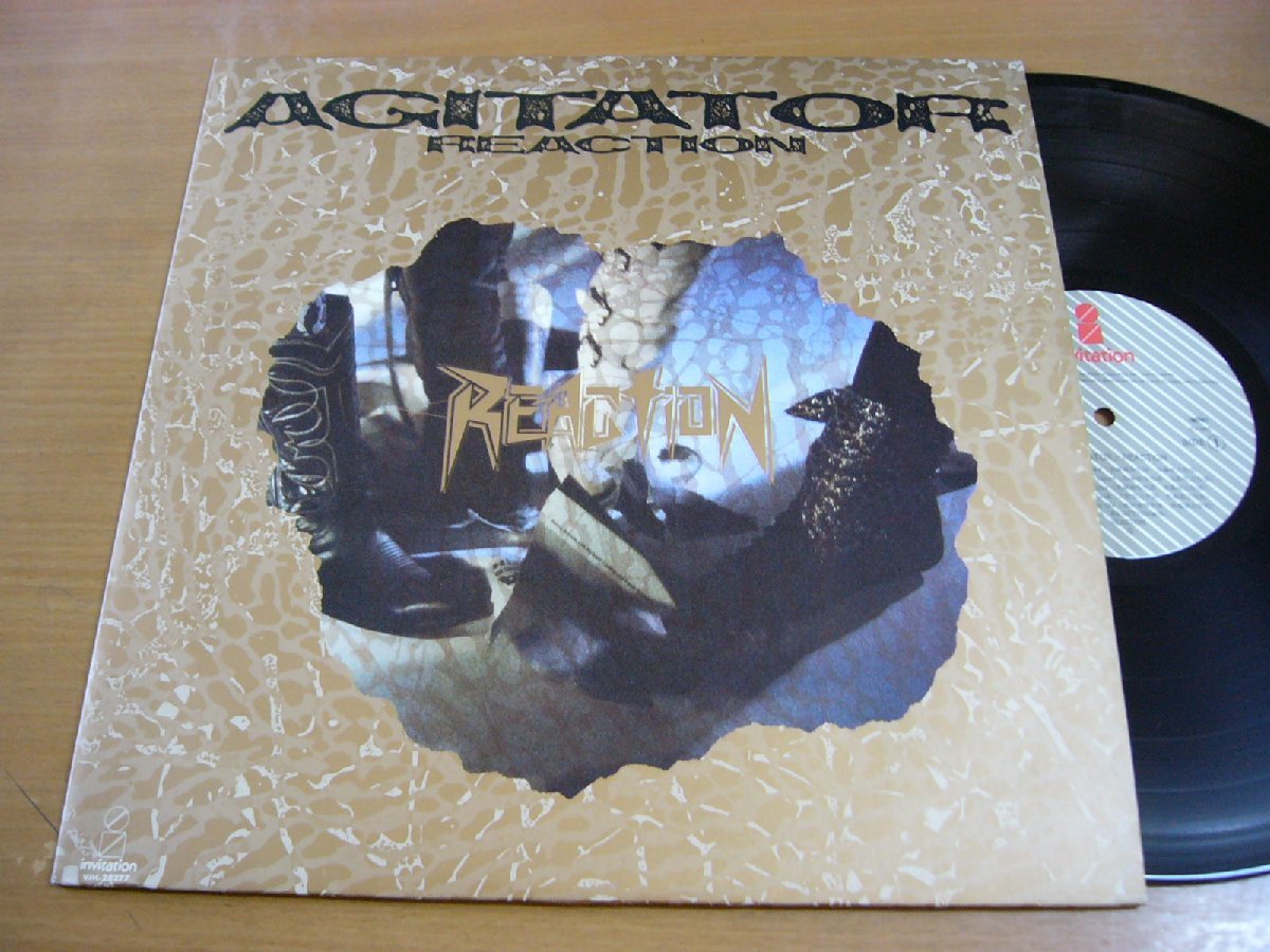 高い品質 リアクション REACTION INSANE アナログLP 初回プレス 激