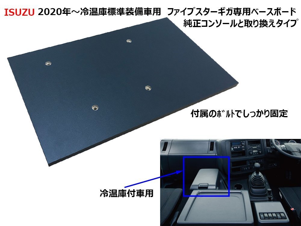 ギガ ファイブスター 専用 コンソール テーブル 棚付 B type パイプ