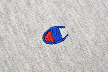 Y-5420★Champion チャンピオン REVERSE WEAVE★トリコタグ 90s アメリカ USA製 ヴィンテージ アッシュグレー スウェット トレーナー L_画像3