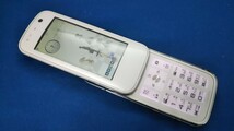 docomo FOMA F-03A ＃DG4323 FUJITSU 富士通 スライド式 ガラケー ケータイ 簡易動作確認＆簡易清掃＆初期化OK 判定○ 送料無料 _画像2