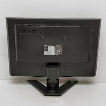 ●動作品 エイサー X193W 19インチ 液晶ディスプレイ acer ブラック LCDモニター 19型ワイド PC周辺機器 B477_画像6