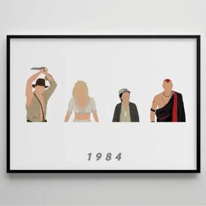513A4 インディ・ジョーンズ 映画 ポスター アート ハリソン・フォード