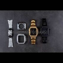 Apple Watch アップルウォッチ 44mm バンドケース フレームストラップ ゴールデンコンセプト golden concept 好きに ゴールド_画像3