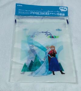 【新品未使用品】アナと雪の女王　デザイン巾着袋　巾着袋　景品　ディズニー　Disney　アナ雪　かわいい　ポーチ　ノベルティ