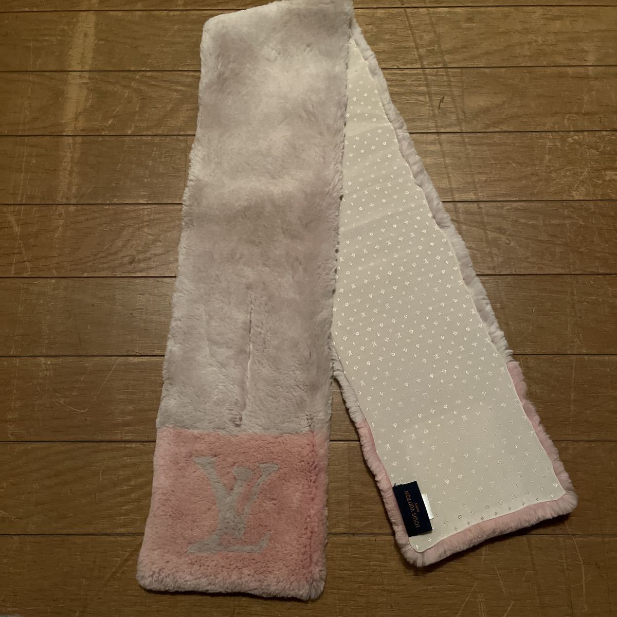 ルイヴィトン 100%シルク ストール レア 豹柄グラデーション+sobrape