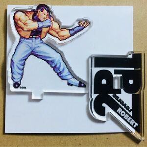 龍虎の拳 1P2Pアクリルスタンド ロバート・ガルシア　(SNK NEOGEO 龍虎の拳2 外伝 ネオジオ 100mega shop KOF フィギュア アクスタ)