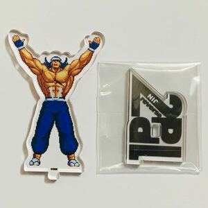 龍虎の展限定 1P2Pアクリルスタンド 不破刃　(SNK neogeo ネオジオ フィギュア 龍虎の拳 外伝 KOF 江坂の人々 KOF15 KOFXV)