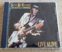 ◆ＣＤ◆ライヴ・アライヴ（スティービー・レイ・ヴォーン）　国内盤、帯、歌詞、解説　Stevie Ray Vaughan_画像1