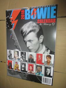  calendar 2018 year David * bow iDavid Bowie calendar