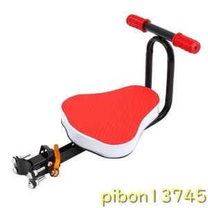 G1425: folding type child bicycle seat 30kg super light weight front mount MTB saddle steel bike seat handrail attaching 2~6 person. for children 