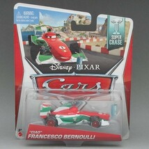 ディズニー　カーズ　Cars　フランチェスコ　CIAO FRANCESCO BERNOULLI　スーパーチェイス　マテル社　USA　2014年　新品_画像1