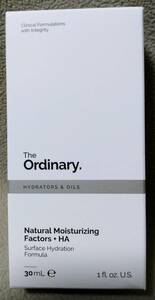 ■送料無料■The Ordinary ナチュラル モイスチャライジング ファクター + HA 30ml