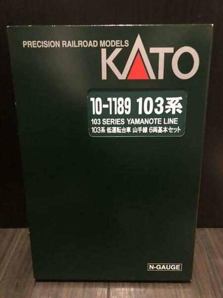 新品未使用品 10-1189 KATO 103系 低運転台車 山手線 基本 6両