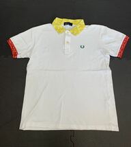 ★FREDPERRY　フレッドペリー　鹿の子　ポロシャツ_画像1