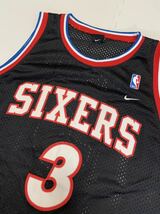 ★NIKE　ナイキ　76ers SIXERS IVERSON アイバーソン　ユニフォーム_画像2