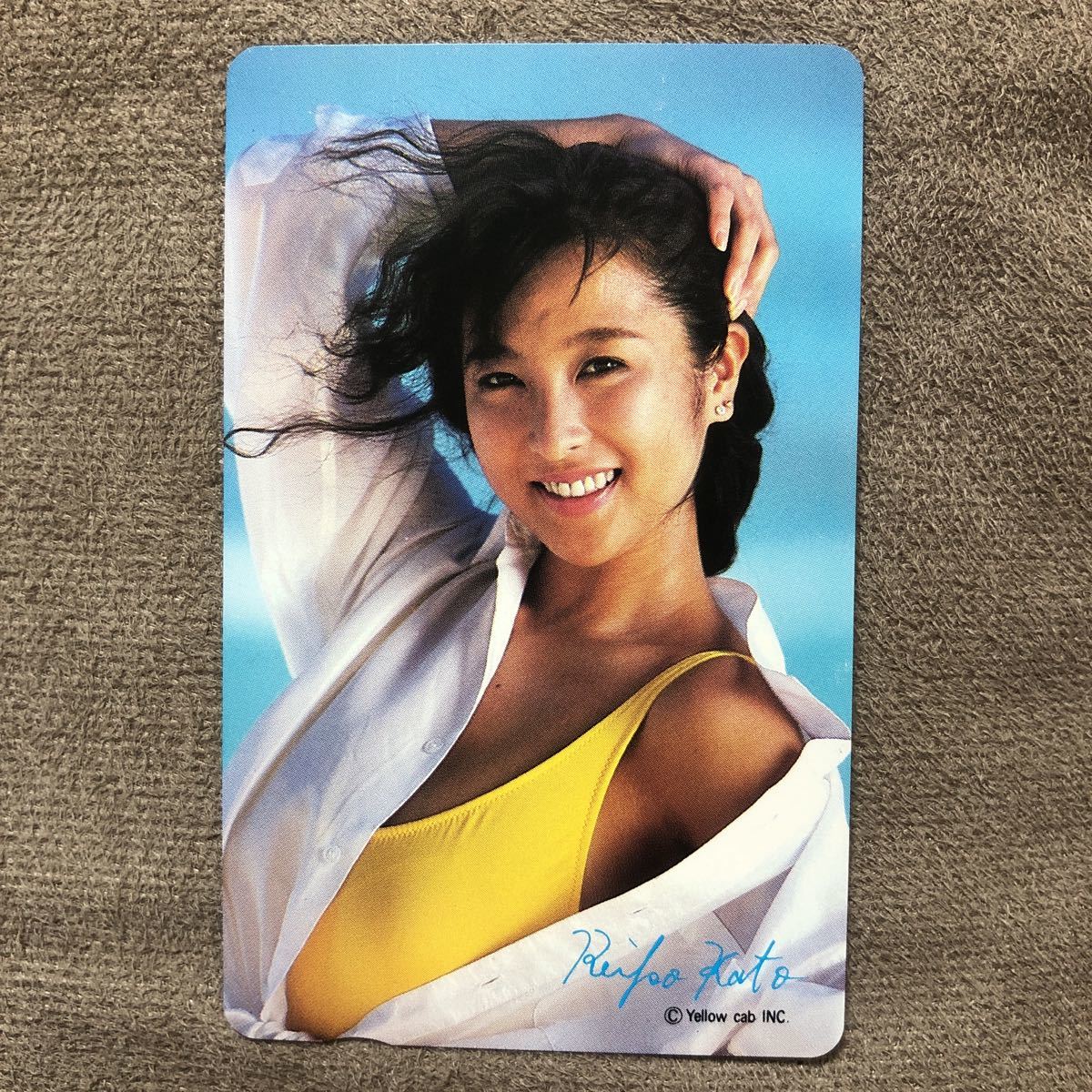 ヤフオク! かとうれいこ 飯島直子 星野麗子 超ハイレグ姿 谷間あり