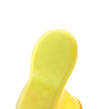 【B品】JWQ06 キッズ 長靴 イエロー 17.0cm 黄色 子供用_画像4