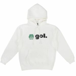 gol. フーディー＜キルキャ＞G294-871 サッカー パーカーホワイトXL