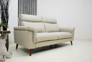  great special price * outlet * free shipping * article limit *3 seater .* Triple modern sofa * stylish modern design * gray 