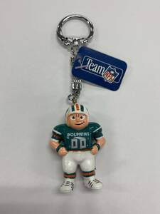 LIL* SPORTS BRAT NFL DOLPHINS Vintage figure key holder JFS 80*s 90*s MLB NHL NBA WBC american football baseball ice hockey 