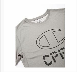 503a2012☆ [チャンピオン] Tシャツ CPFU C3-NS312 メンズ オックスフォードグレー 日本 L (日本サイズL相当)