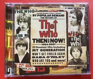 【美品CD】THE WHO「THEN AND NOW 1964-2004」ザ・フー 輸入盤 [09170290]