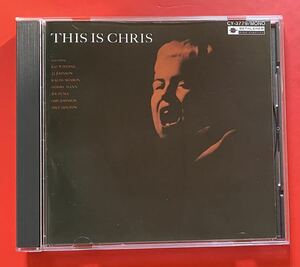 【CD】クリス・コナー「THIS IS CHRIS」CHRIS CONNOR 国内盤 [11260295]