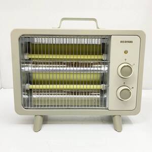 送料無料h43948 アイリスオーヤマ 電気ストーブ 遠赤外線タイプ コンパクト アイボリー EHT-800D-C 2018年製
