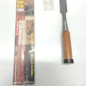 送料無料g16928 手工具 ハンドツール BIGMAN ビッグマン 集成材 24mm 大工道具 鑿 ノミ のみ 工具 DIY 美品の画像1