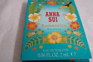 ANNA SUI(アナスイ ）Romantica オーデトワレ 2ml試供品