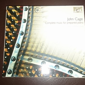 ◆◇シモナッチ ジョン・ケージ プリペアード・ピアノ作品全集 3CD◇◆の画像1