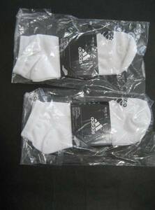  new goods #adidas( Adidas ) socks socks 2 pair set 27~29 white 966