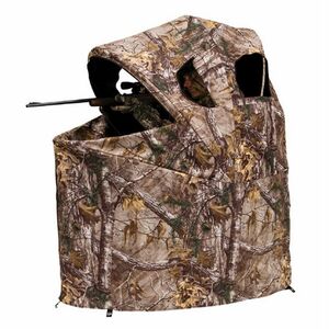 * real camouflage tent chair - blind 1 person for * real gun ..* deer . duck dove hunting 