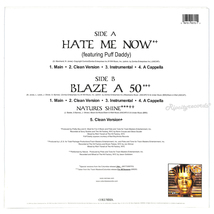 【レコード/洋②】NAS /HATE ME NOW_画像2