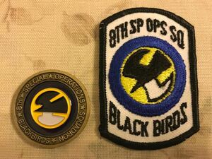 チャレンジコイン ブラックバード BLACK BIRDS アーミー 軍隊 SR-71 空軍 戦闘機 偵察機 爆撃機 認識章 ワッペン パッチ