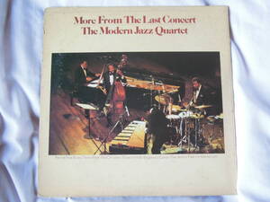 ☆ WARNER-PIONEER/ More From The Last Concert The Modern Jazz Quartet / [P-7533A]/中古 /程度良好/ 動作 /ジャンク扱い☆