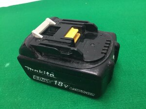 【中古品】★makita(マキタ) 18v6.0Ahリチウムイオンバッテリー 残量表示付 BL1860B (A-60464) ITZC7W8A94YE