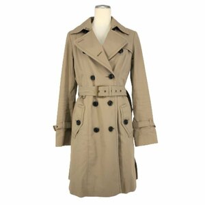 バーバリーブルーレーベル BURBERRY BLUE LABEL ライナー付きトレンチコート サイズ40 E1A17 730 42 ベージュ系